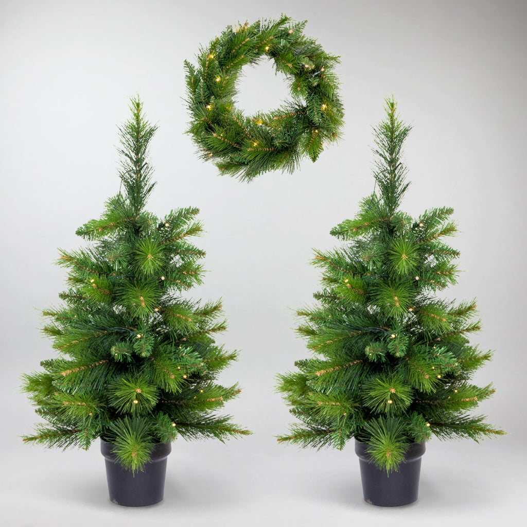 Ensemble De Porte D’Entrée Avec LED